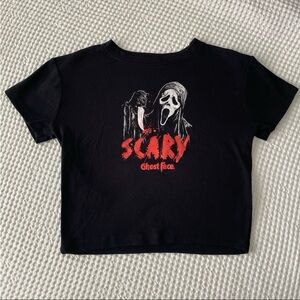 Ghostface Crop Top